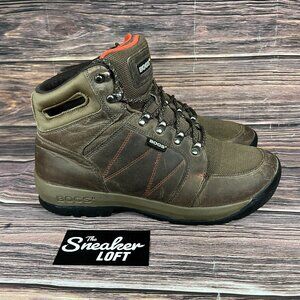 Bogs Bend Men's Brown‎ Mid Leather Hiking Boots